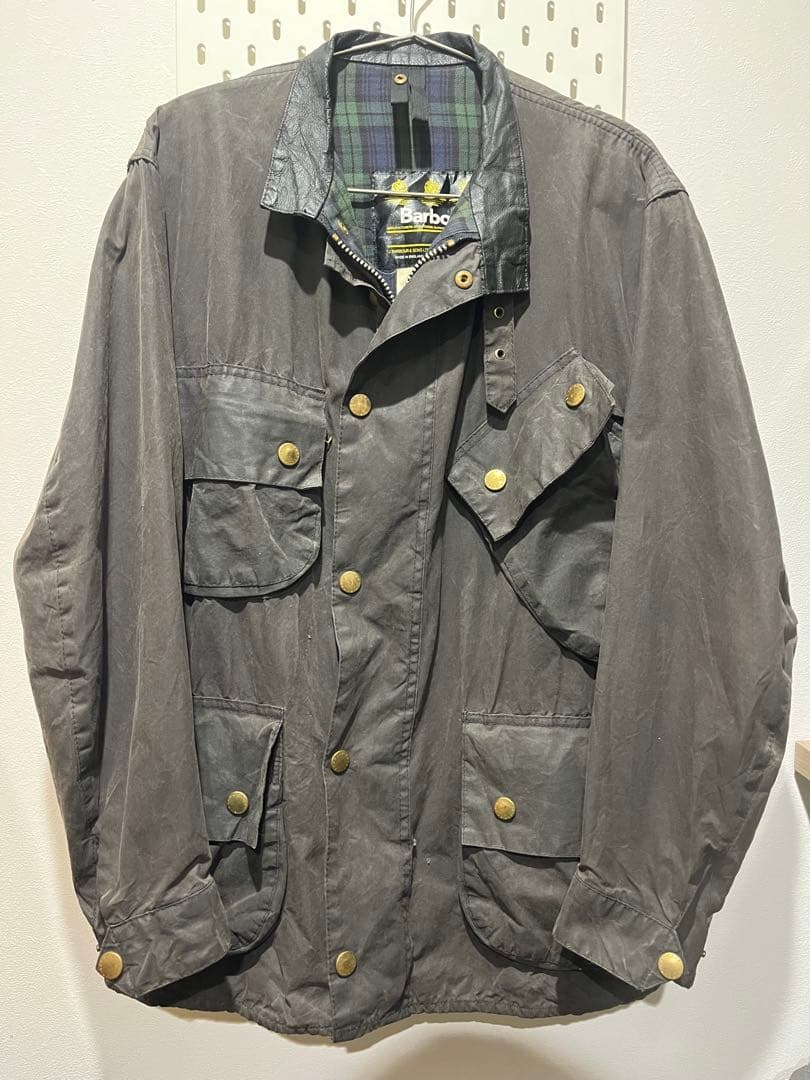 h*1様 barbour international beacon jacket