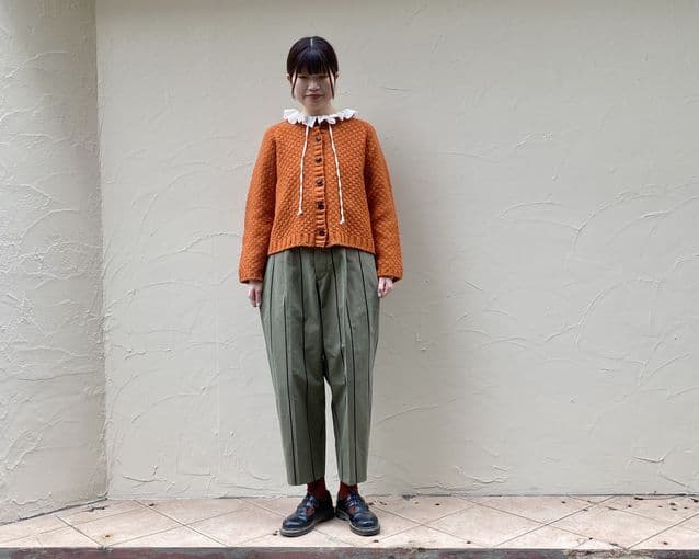 2023AW nest Robe ウールツイードニットカーディガン タグつき