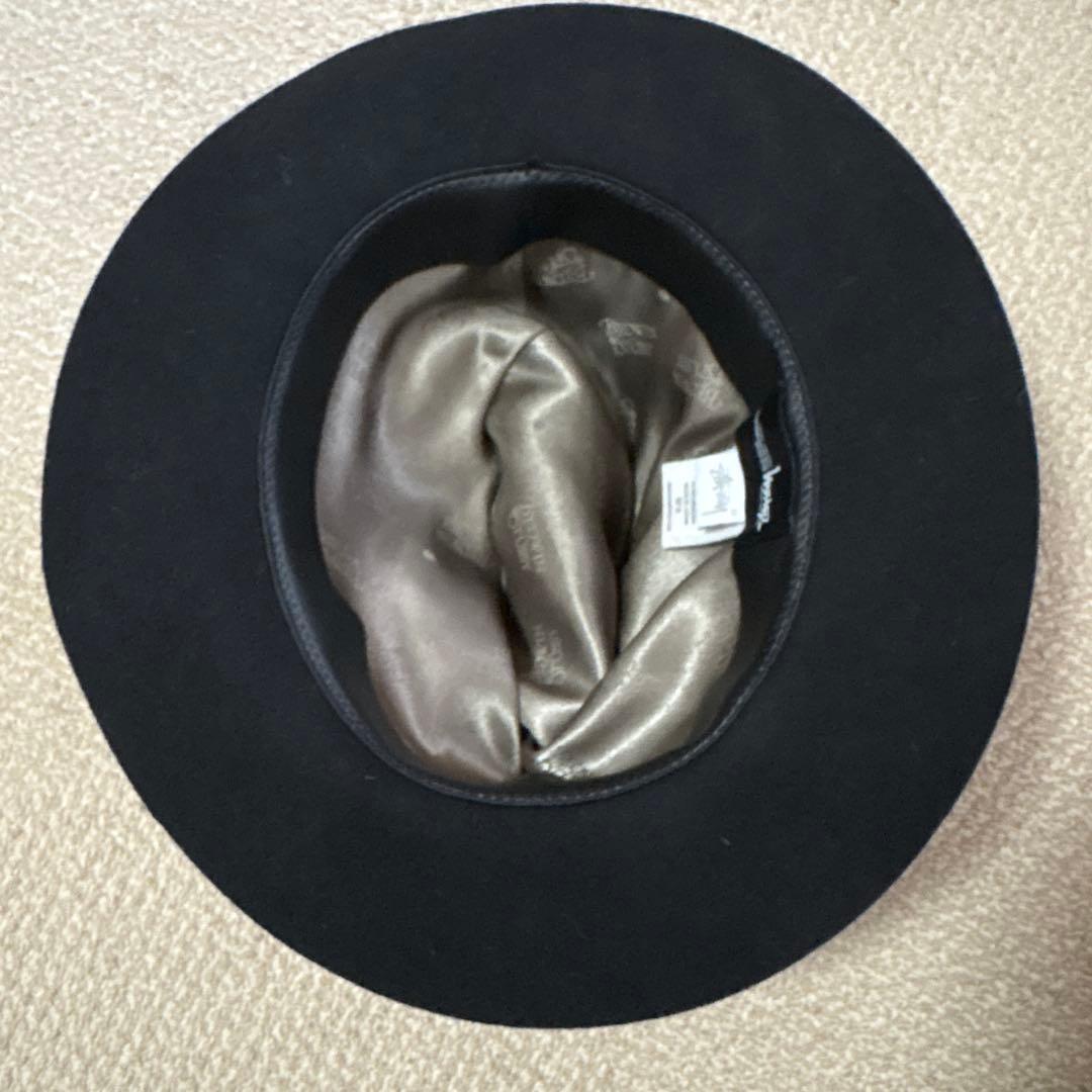 STUSSY×BEDWIN コラボ ボルサリーノハット レア