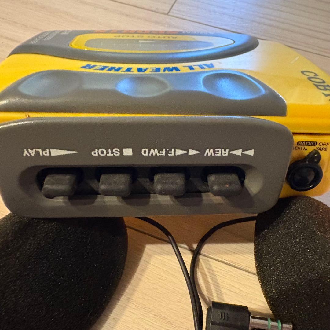 【希少レア】COBY CX-56 カセットプレーヤー AM/FMラジオチューナー