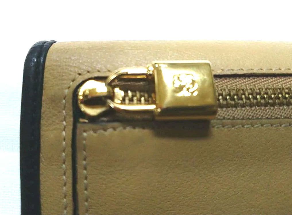 ロエベ LOEWE 長財布 ベージュ