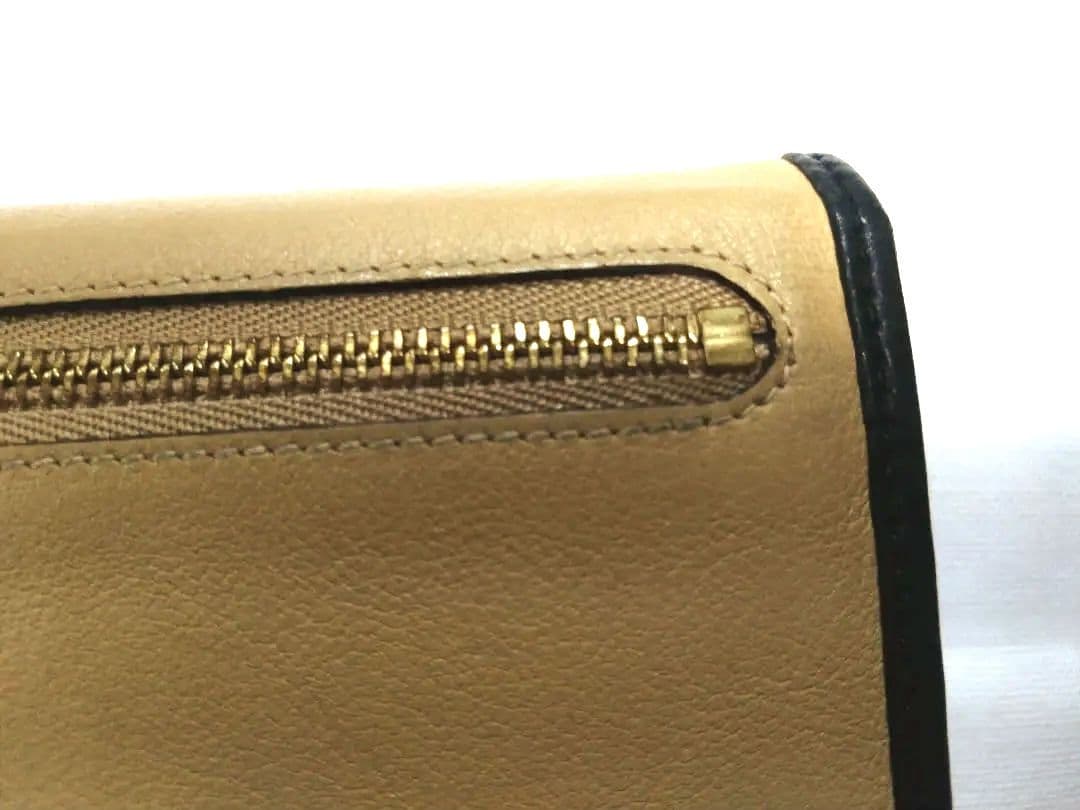 ロエベ LOEWE 長財布 ベージュ