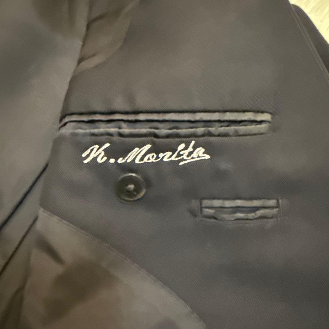 【美品】バーバリーロンドン ブレザー 銀ボタン カシミヤ混 A6