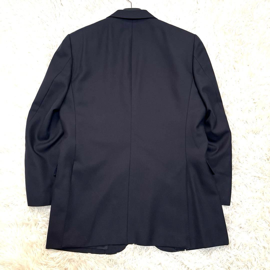 【美品】バーバリーロンドン ブレザー 銀ボタン カシミヤ混 A6