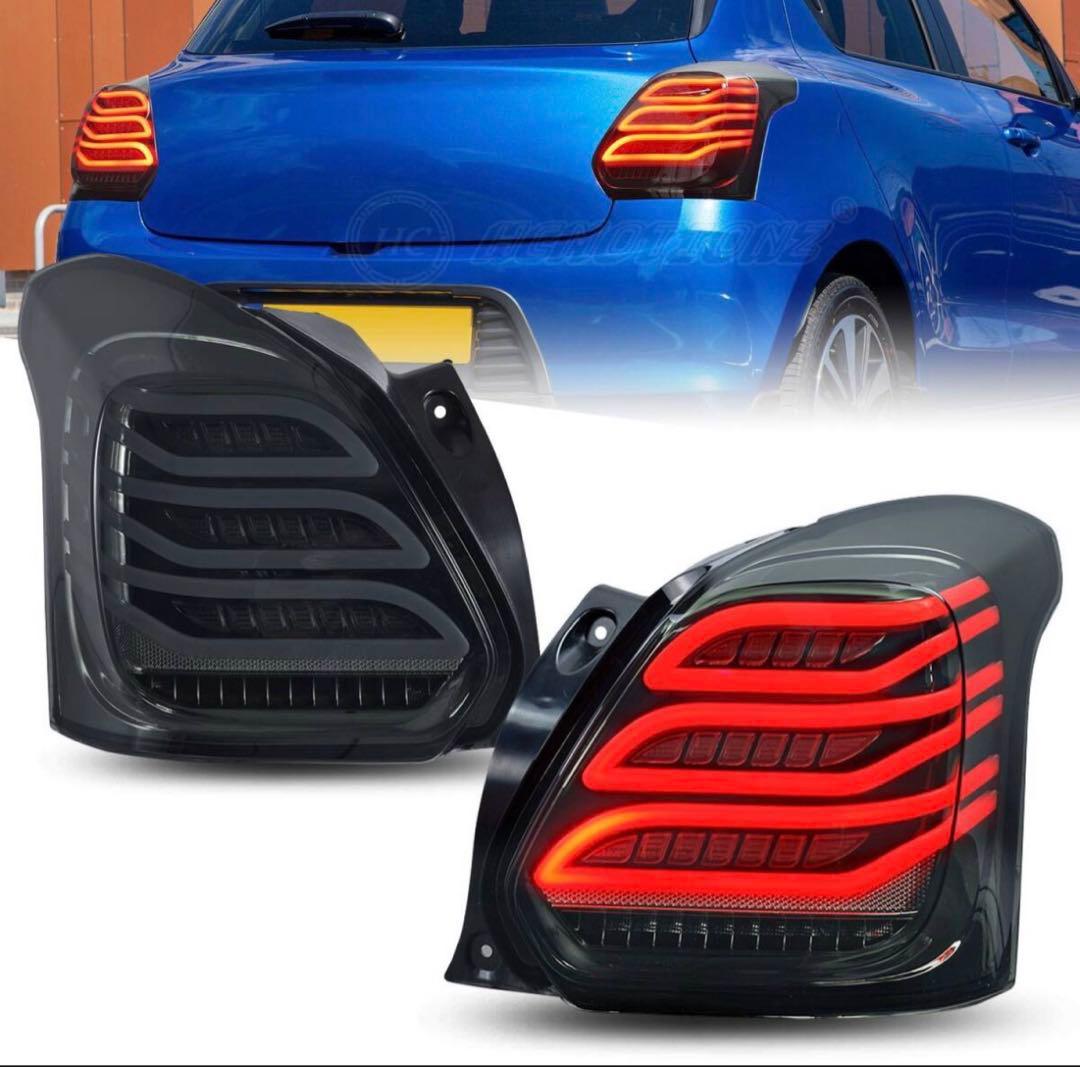 スイフトスポーツ ZC33S LEDテールランプ ライト スモーク