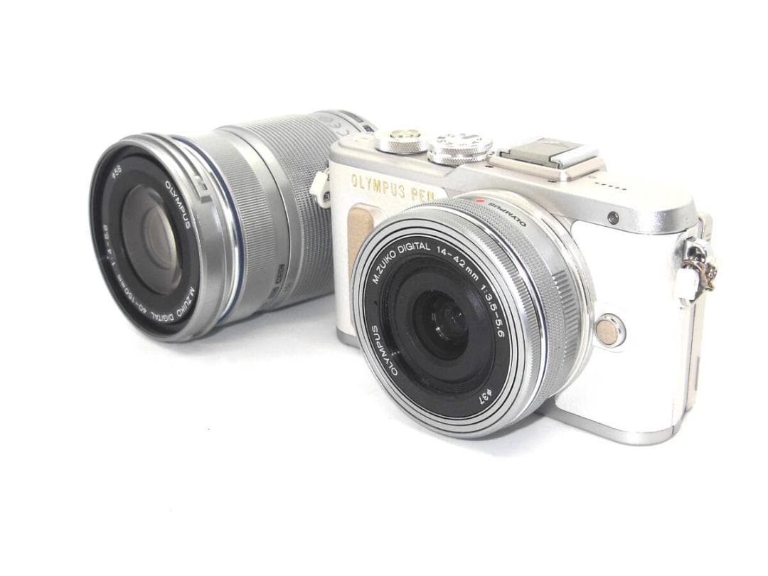 OLYMPUS E-PL8 EZダブルズームキット 元箱付属