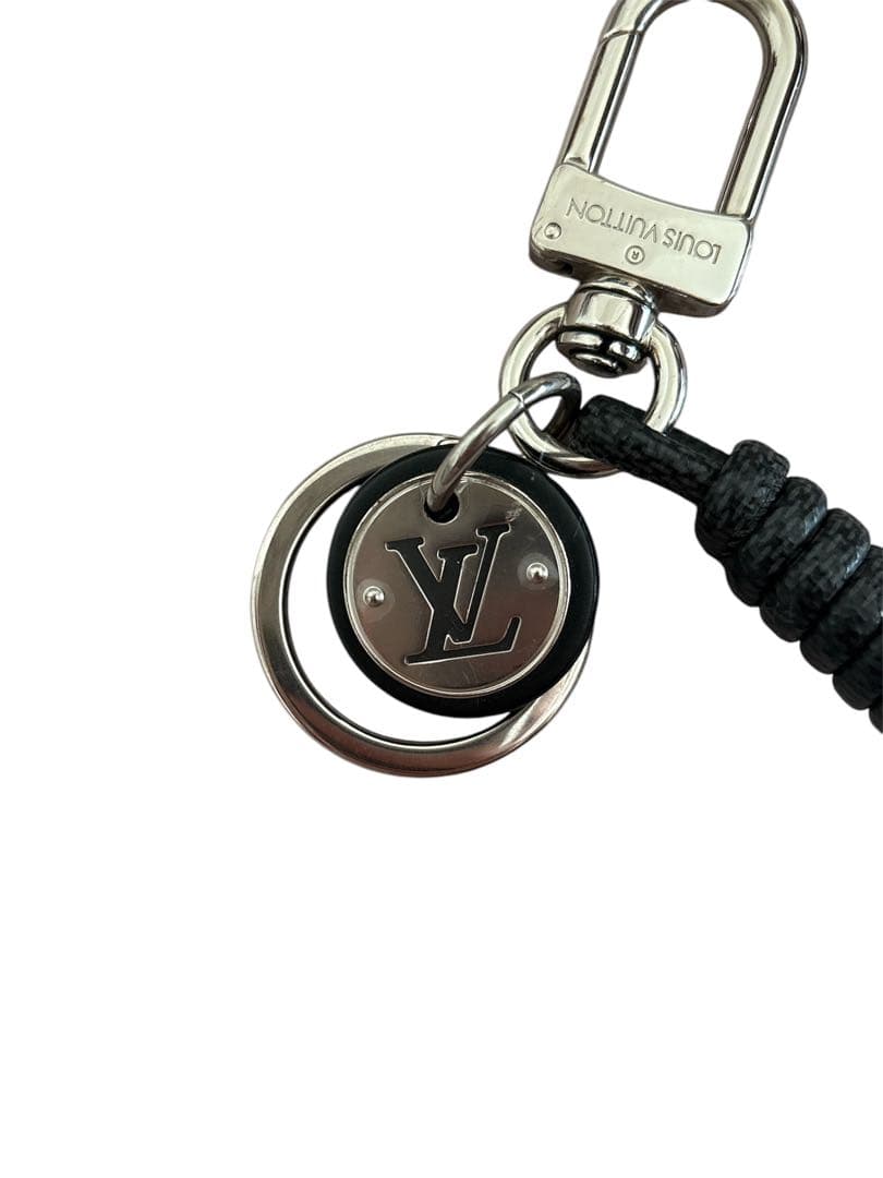 メチ　ルイヴィトン キーホルダー ダミエ レザーロープM67224