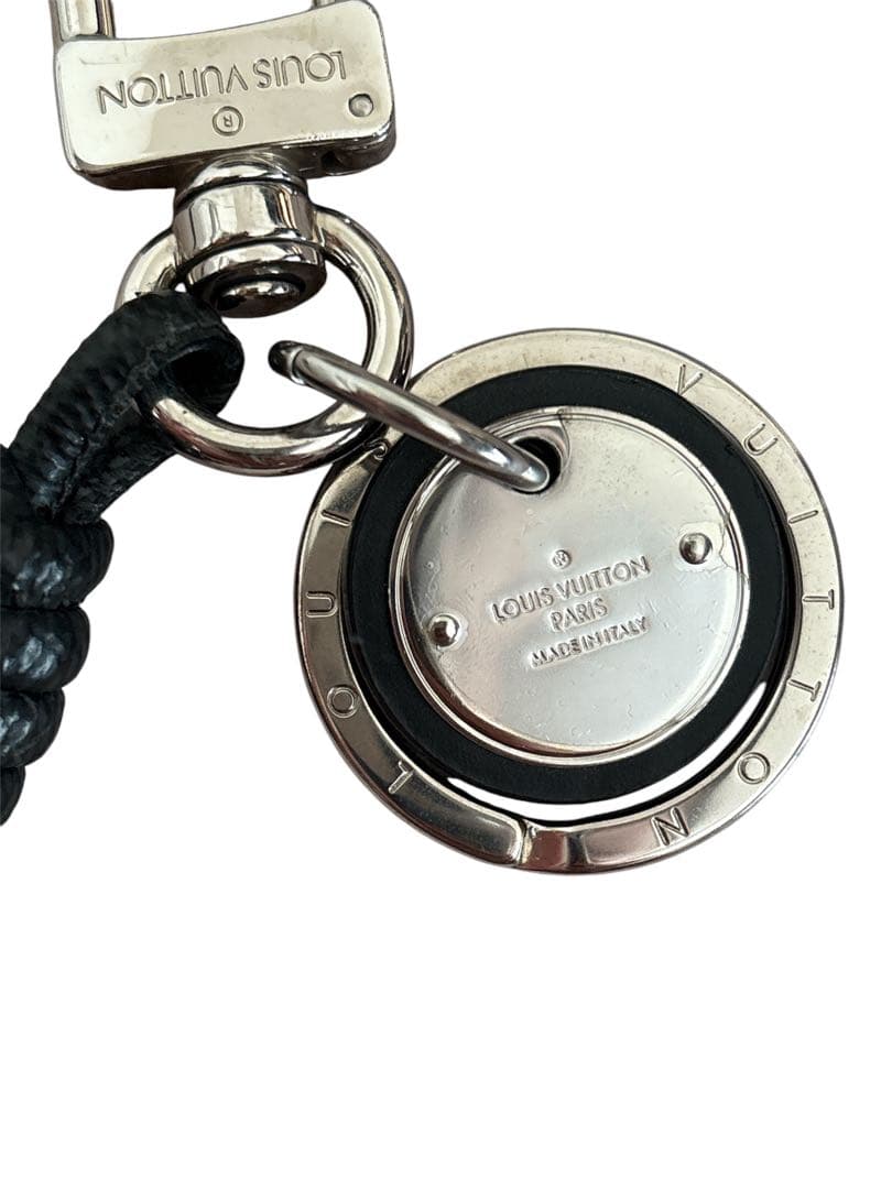 メチ　ルイヴィトン キーホルダー ダミエ レザーロープM67224