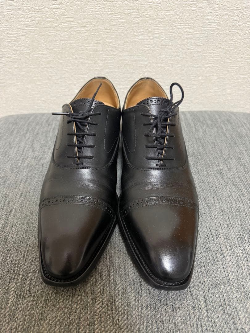 スコッチグレイン　ストレートチップ