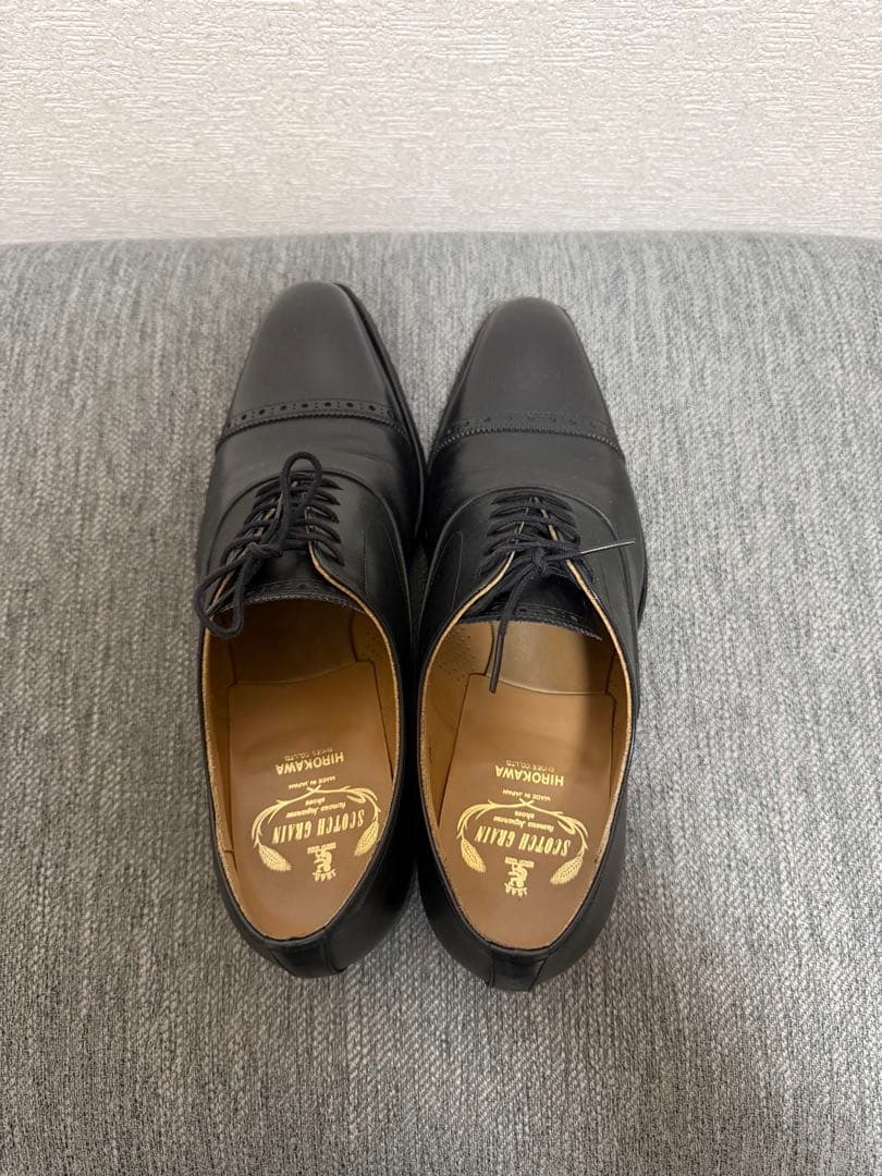 スコッチグレイン　ストレートチップ