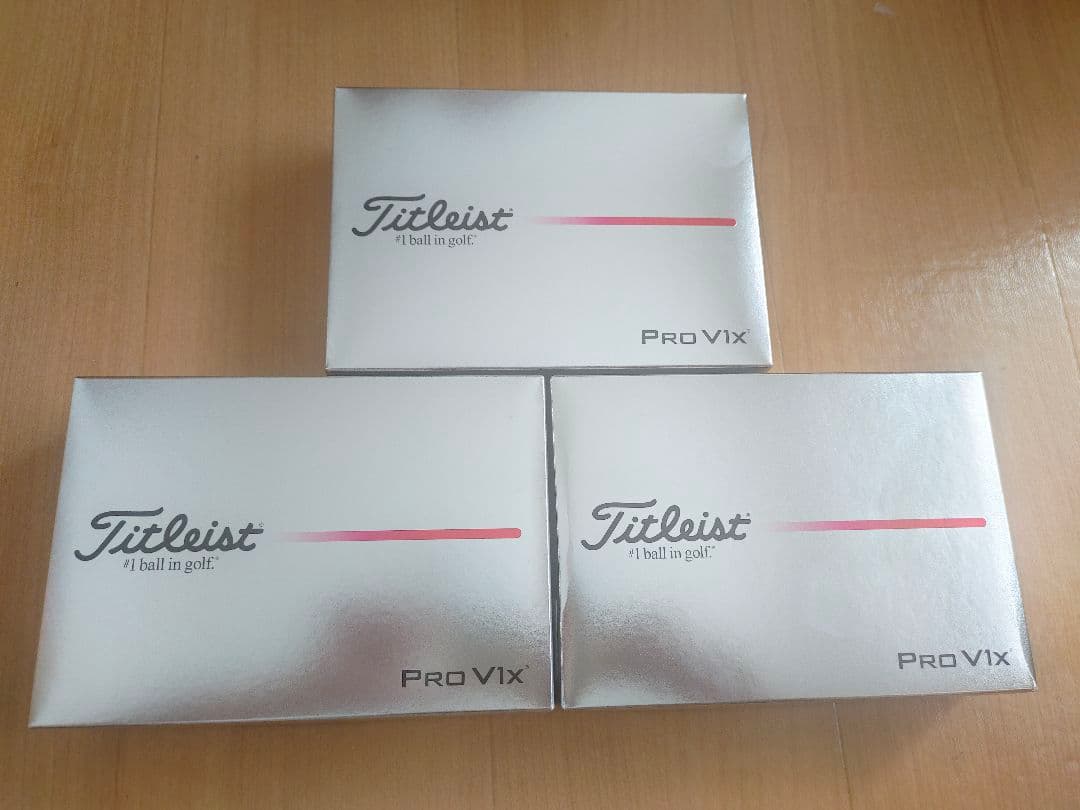 2025 TITLEIST PROV1x プロV1xダブルナンバー （3個）