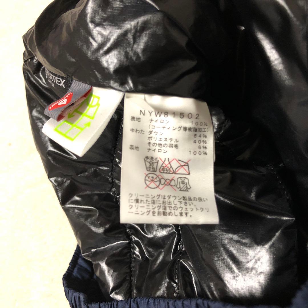 美品　ザノースフェイス　サンダーショーツ　ダウンショーツ　ネイビー　XL