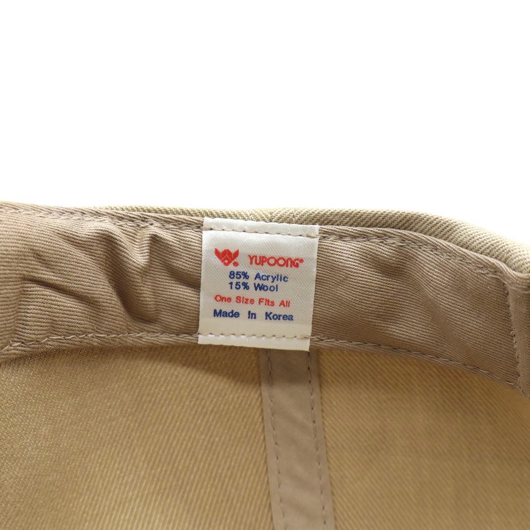 90s デッド 韓国製 ハーゲンダッツ ビンテージ キャップ 刺繍 2トーン 緑