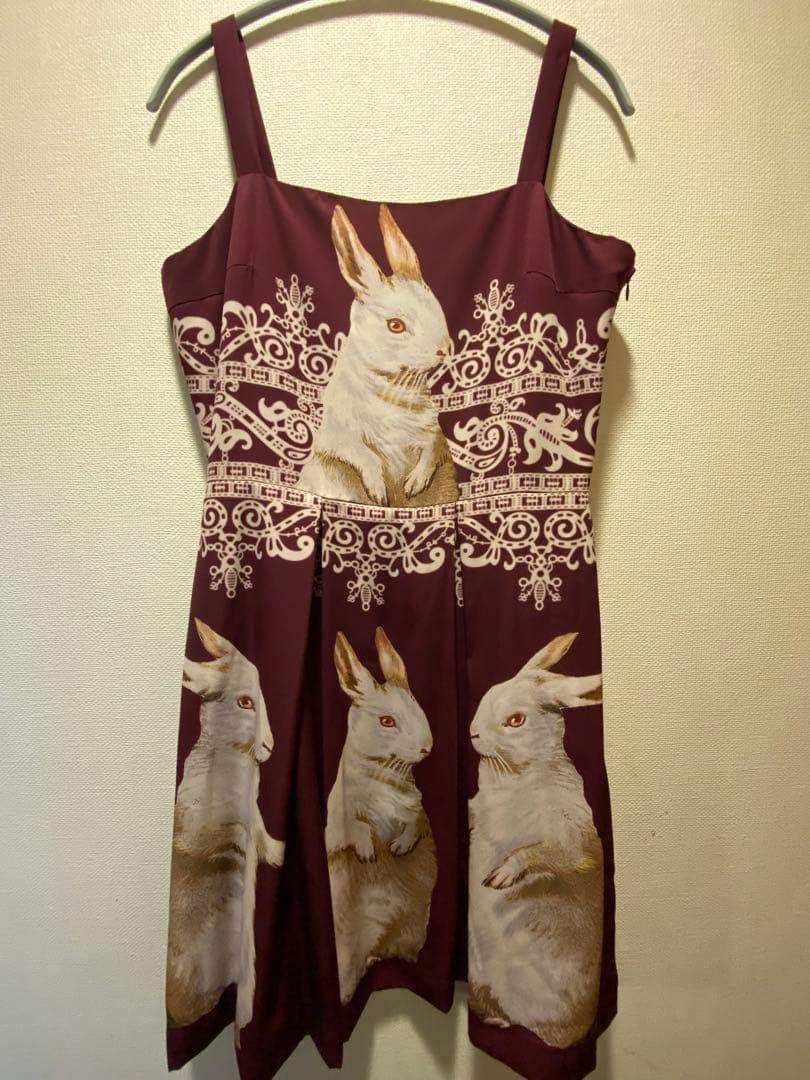 Juliette et Justine うさぎ柄 JSK