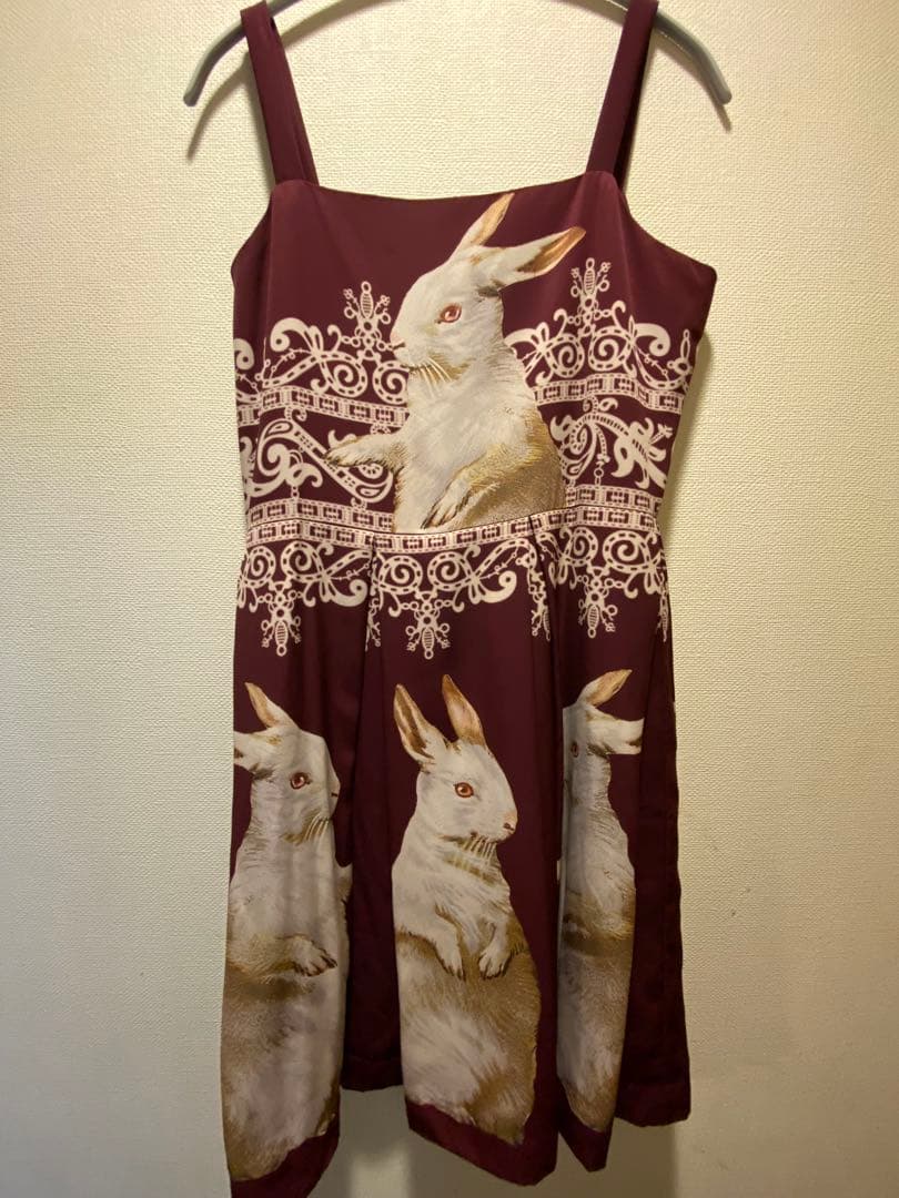 Juliette et Justine うさぎ柄 JSK