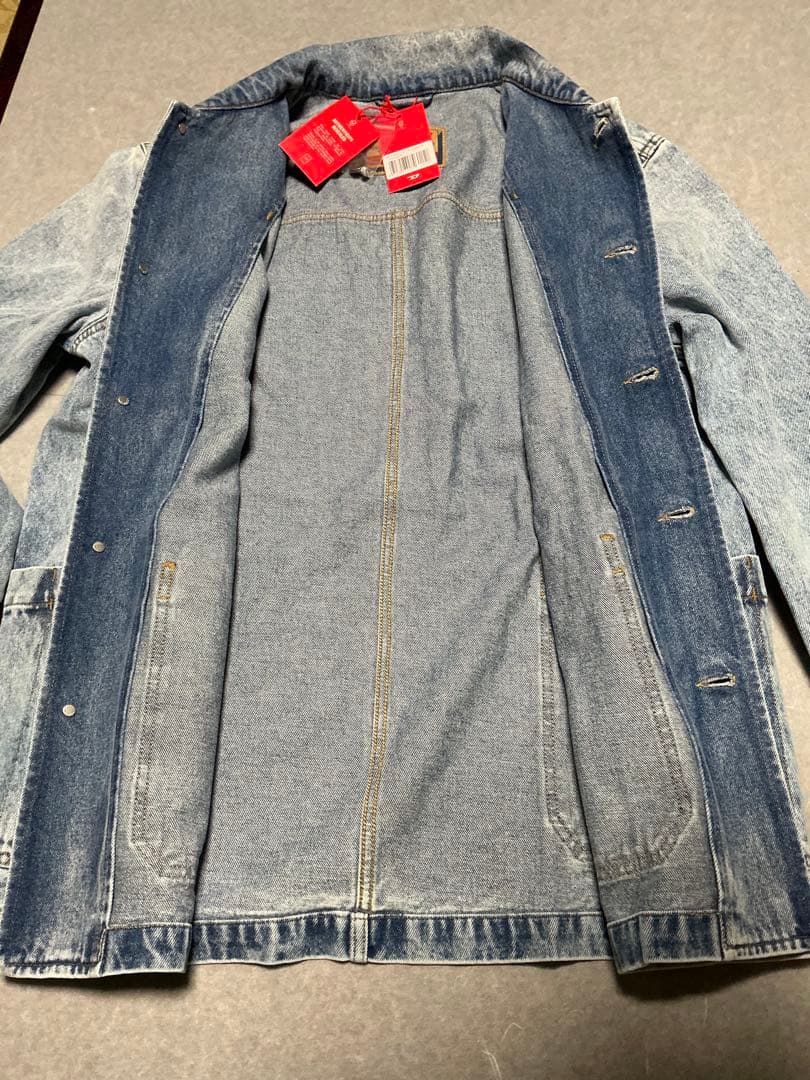 DIESEL D-ROLX デニムカバーオール ジャケット A04074 L