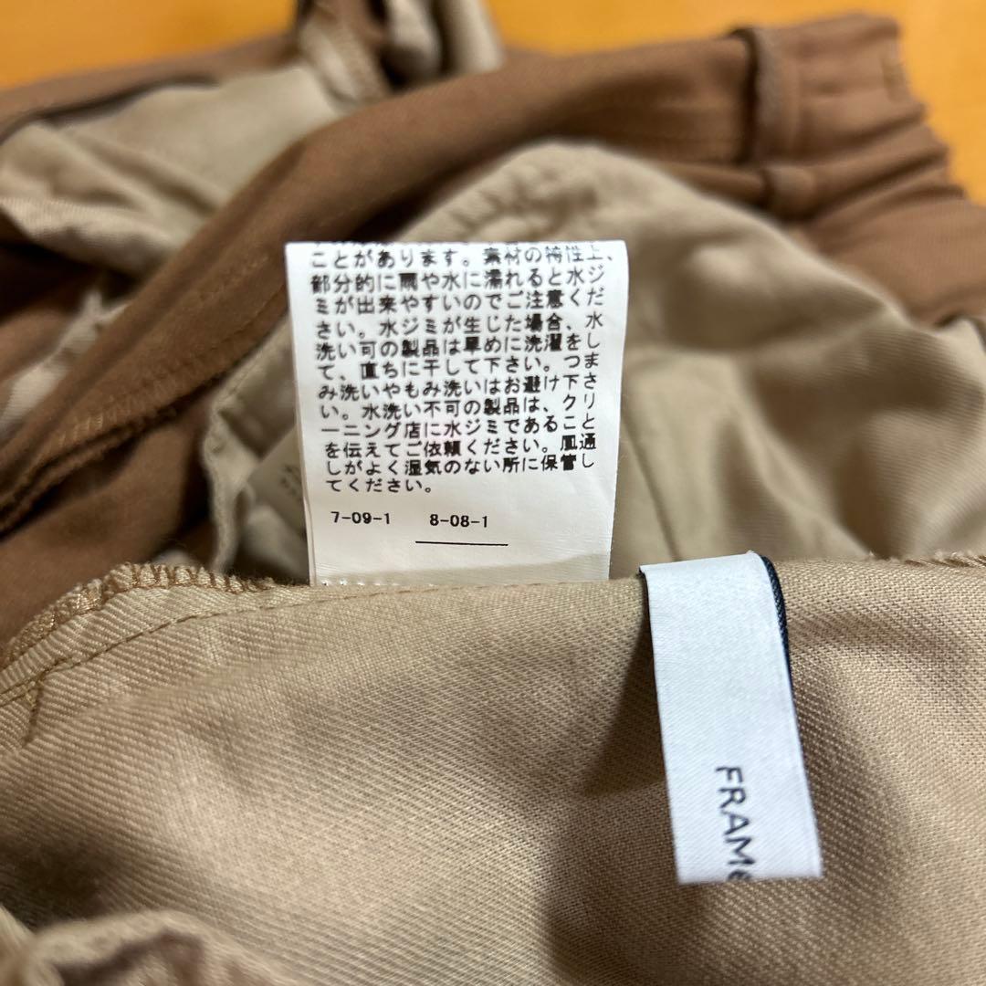 ⭐️FRAMeWORK⭐️ 裏起毛フレアーパンツ　size 40