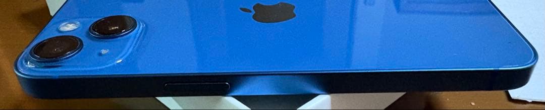 美品　iPhone13 ブルー　100% 128GB