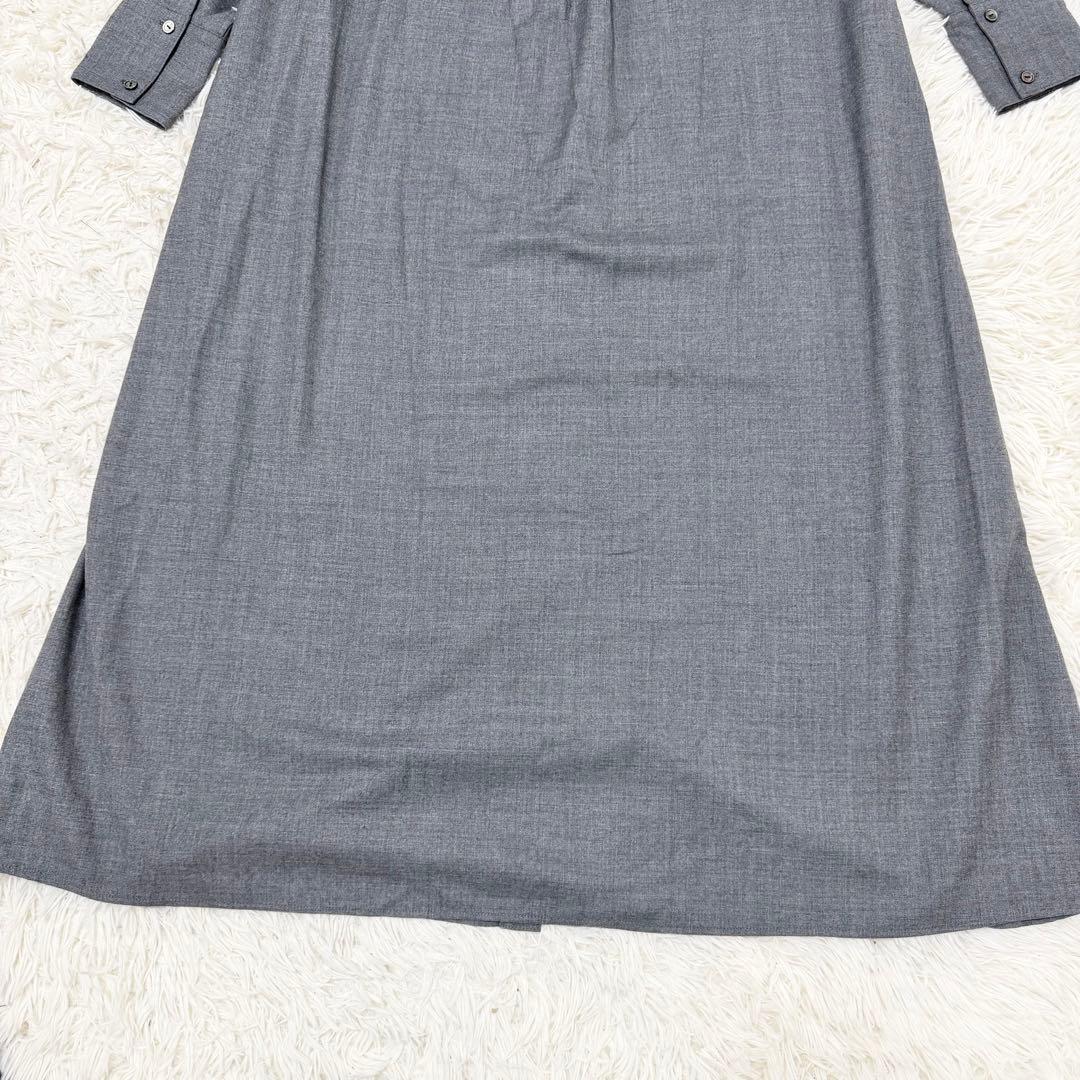 23区 ウールストレッチツイル ピンタック ワンピース CLASSY. コラボ