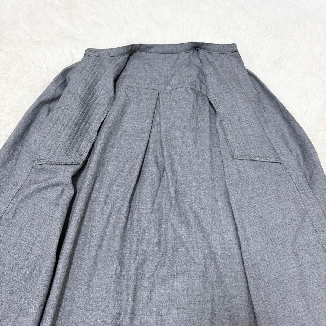 23区 ウールストレッチツイル ピンタック ワンピース CLASSY. コラボ