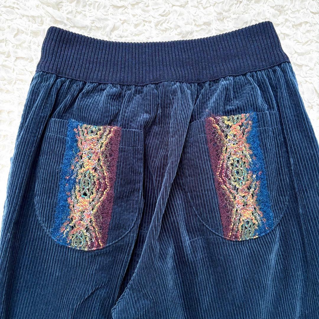 希少✨ M.&KYOKO エムアンドキョウコ コーデュロイ パンツ