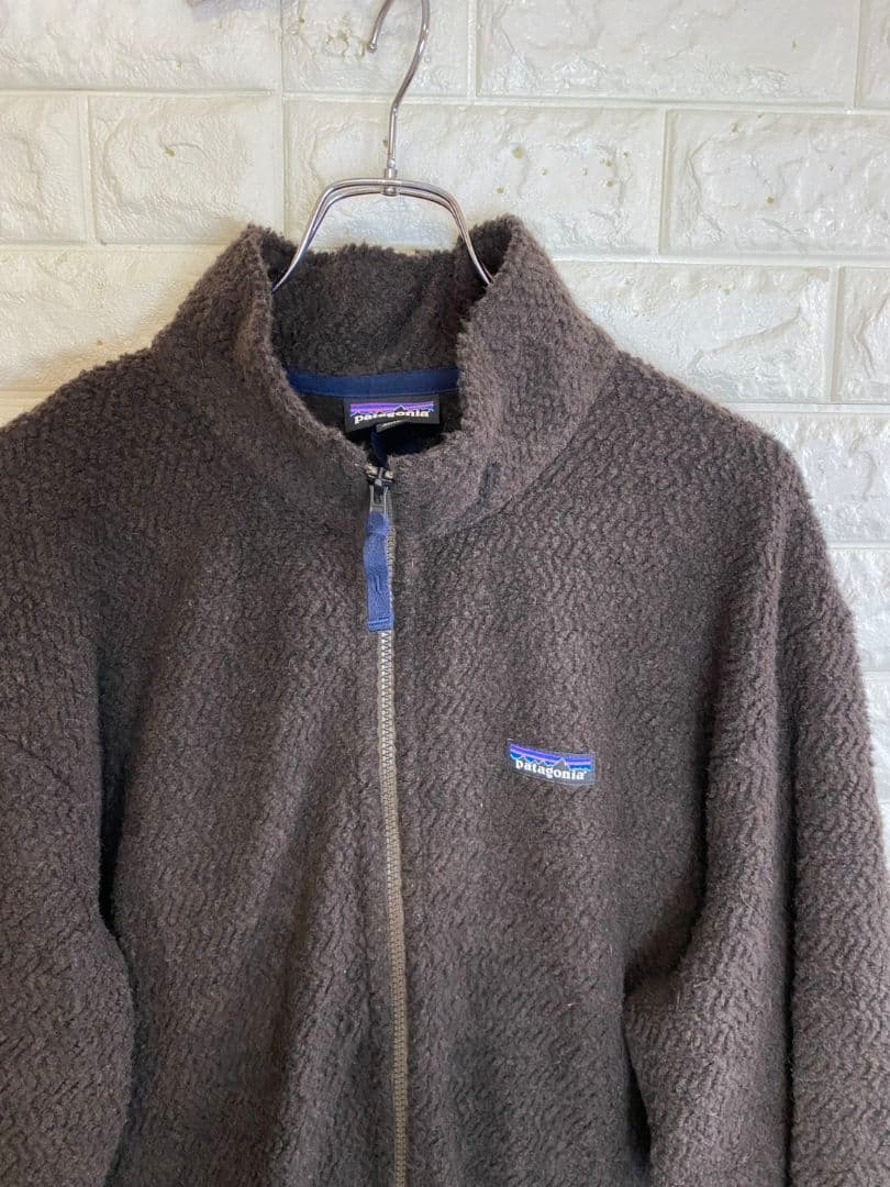 D151 【Patagonia】ジップアップフリースジャケット【メンズ2XL】茶