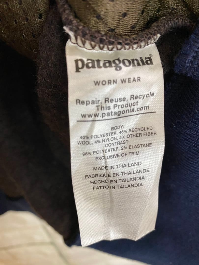 D151 【Patagonia】ジップアップフリースジャケット【メンズ2XL】茶