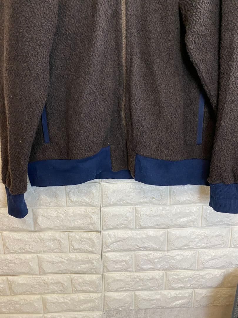 D151 【Patagonia】ジップアップフリースジャケット【メンズ2XL】茶