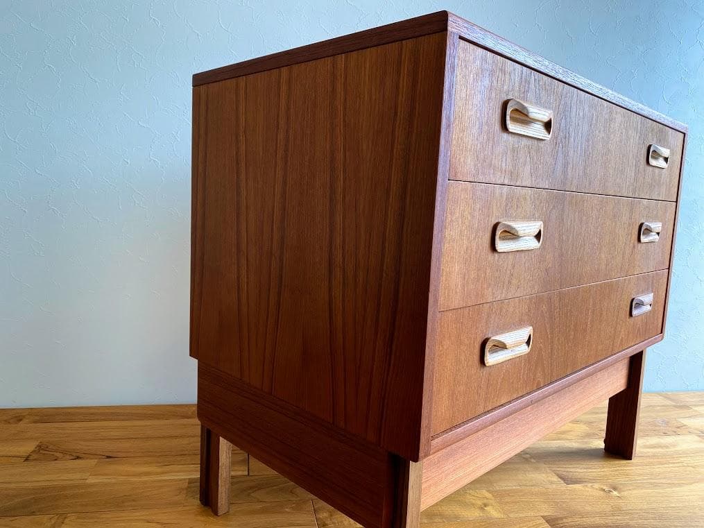 ヴィンテージ G-PLAN ジープラン チーク 3段チェスト 仕上済