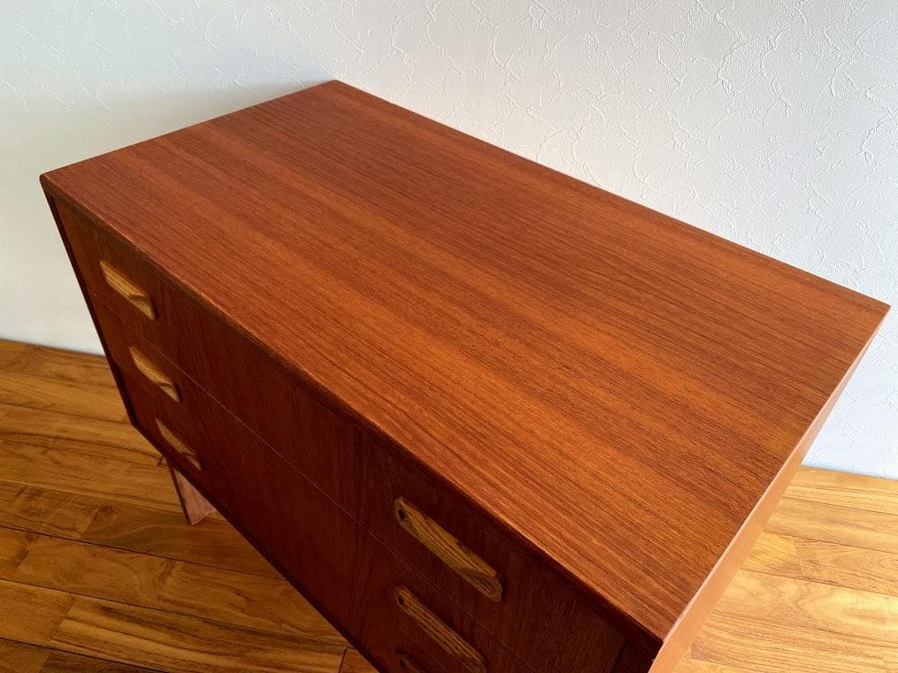 ヴィンテージ G-PLAN ジープラン チーク 3段チェスト 仕上済