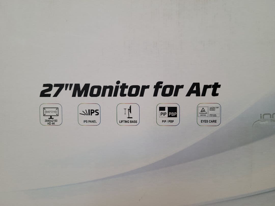 美品　INNOCN 27インチ4Kモニター USB-C 65W HDR400