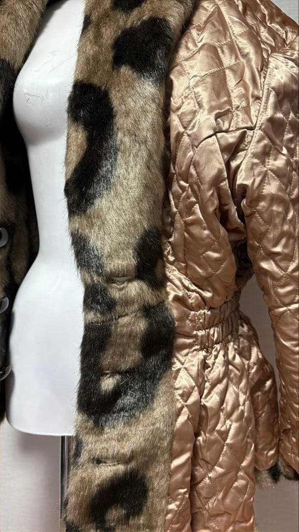 レア alba rosa 平成ギャル アルバローザ レオパード ファーコート