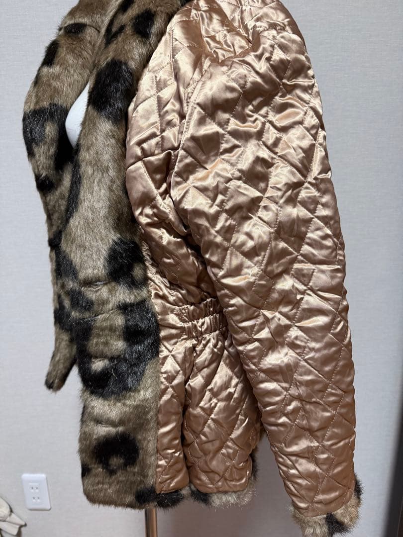 レア alba rosa 平成ギャル アルバローザ レオパード ファーコート