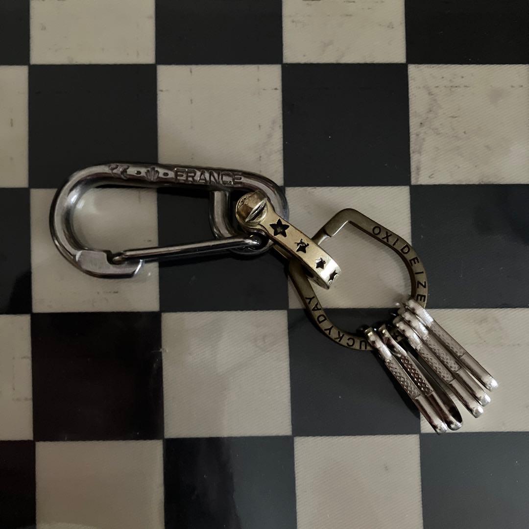 wichardカラビナ ホースシューシャックル&キーリング使用　キーホルダー！