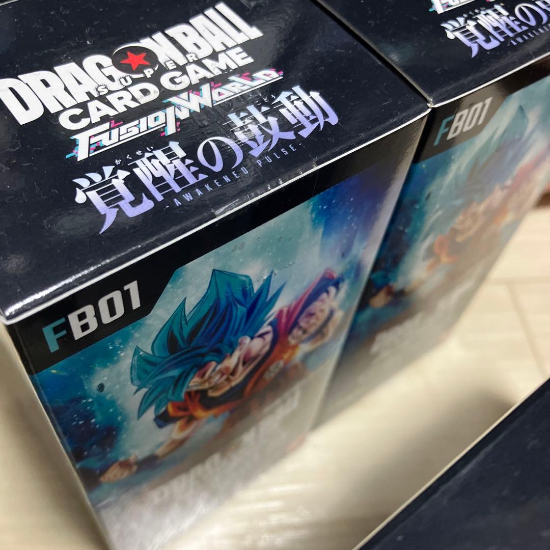 覚醒の鼓動　4箱　ドラゴンボール　フュージョンワールド