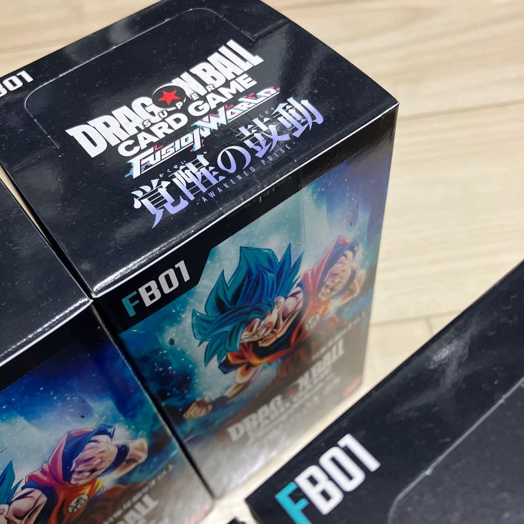 覚醒の鼓動　4箱　ドラゴンボール　フュージョンワールド