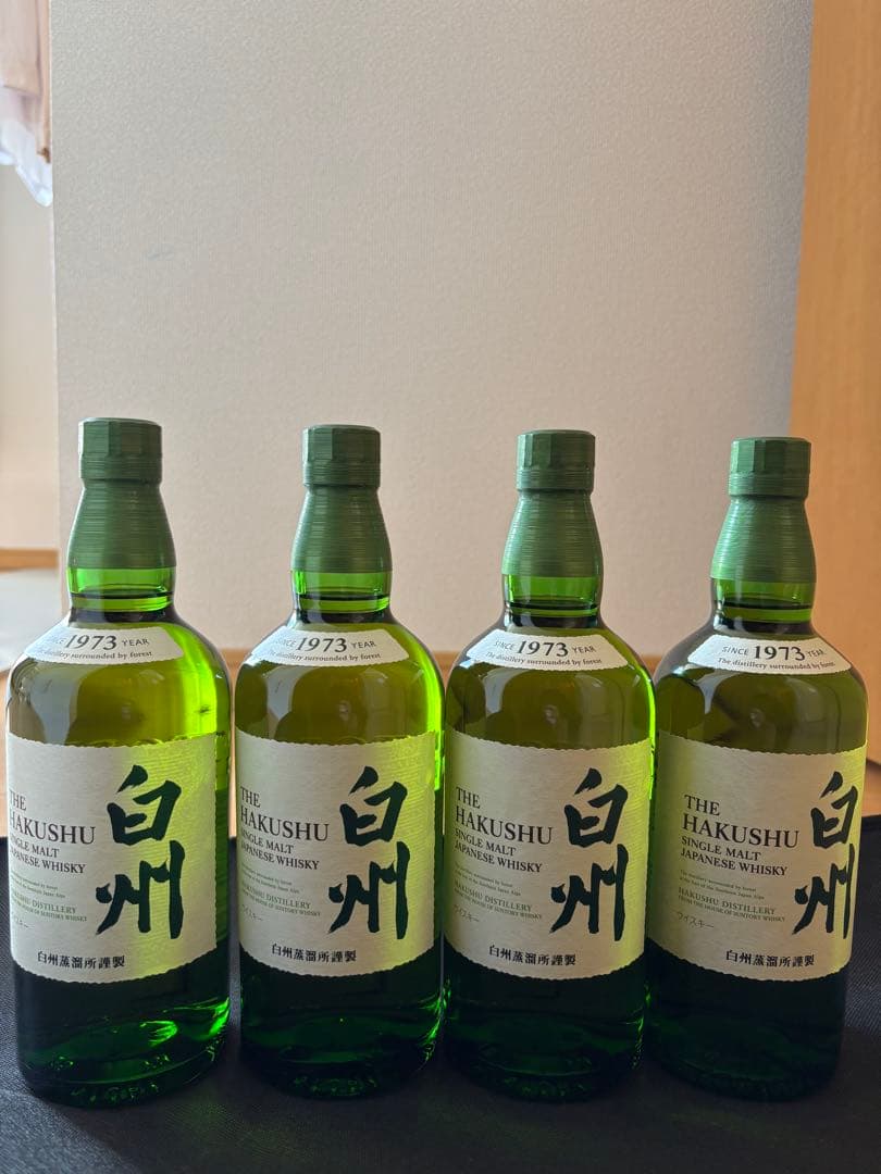白州 シングルモルトウイスキー 700ml４本セット