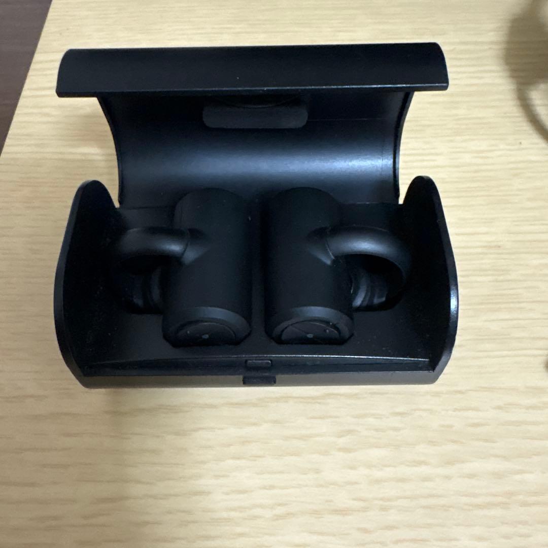 PEACE TW-1カラーブラック充電ケース付き