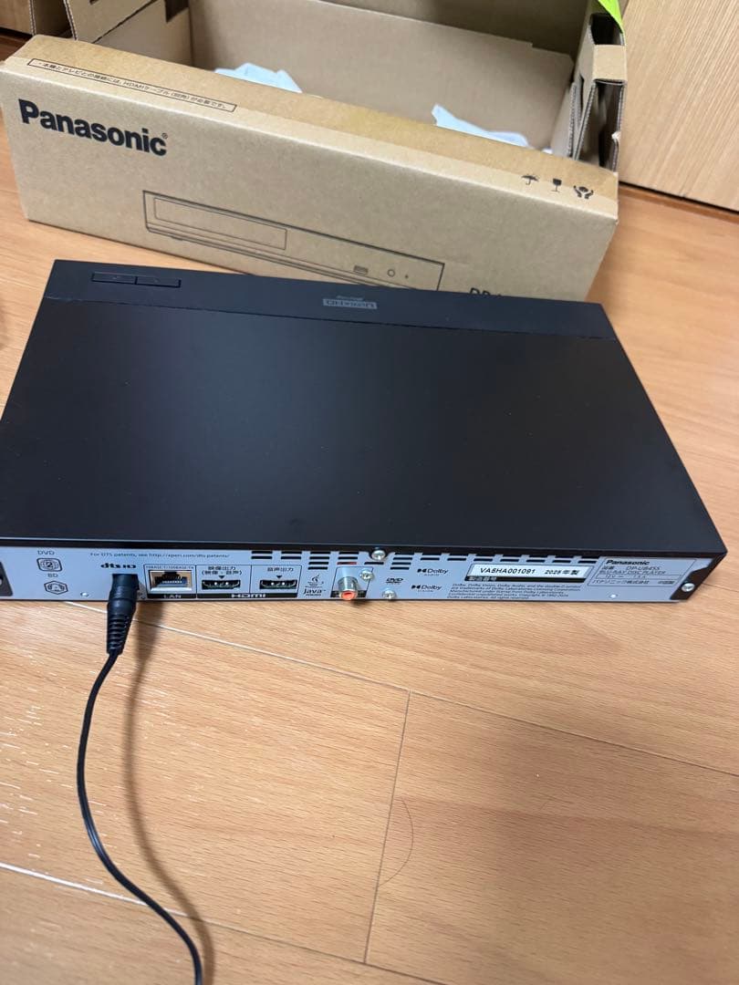 Panasonic パナソニック　ブルーレイプレーヤー　2025 DP-UB45