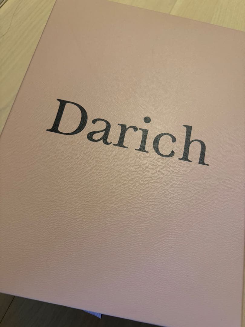 darich プラットフォームファーサンダル BLK Mサイズ