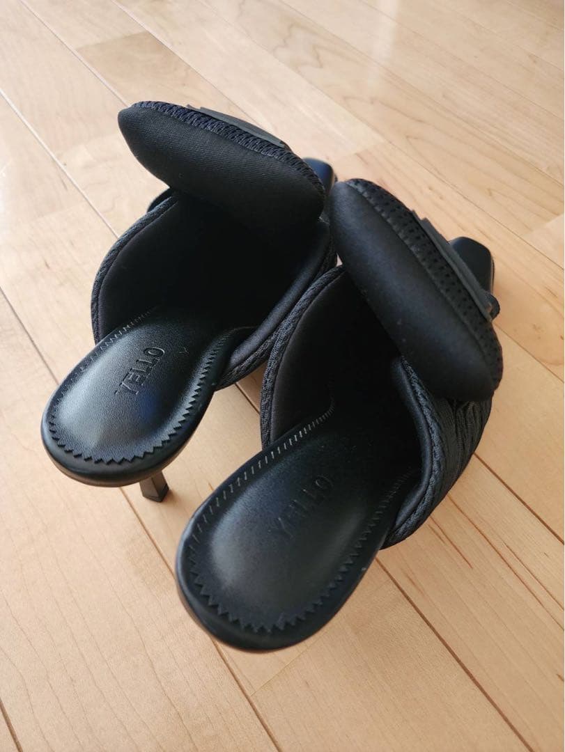 靴 YELLO SHOOTER SNEAKER MULES