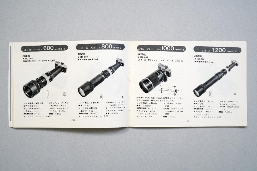 ニコン　カメラガイド　1970年8月1日　カメラ関係総合ガイド　超逸品