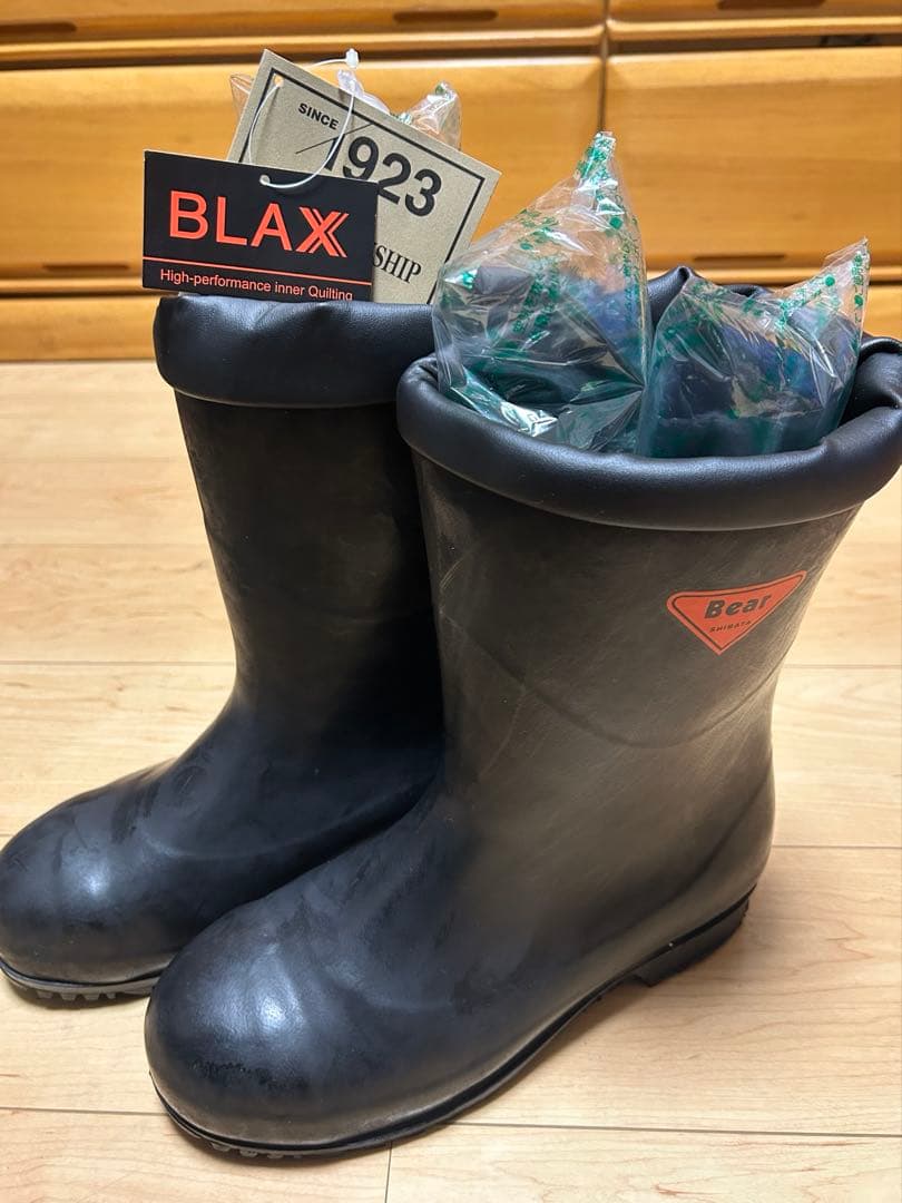 【新品未使用】値下させて頂きました♪ Bear BLAX 安全靴 ブラック