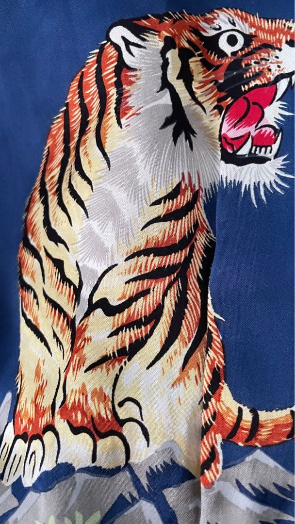 刺繍入りスカジャン 日本 53-56