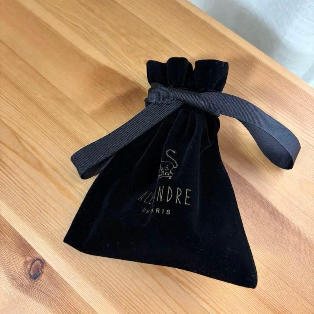 ALEXANDRE DE PARISヘアクリップピンクベージュ