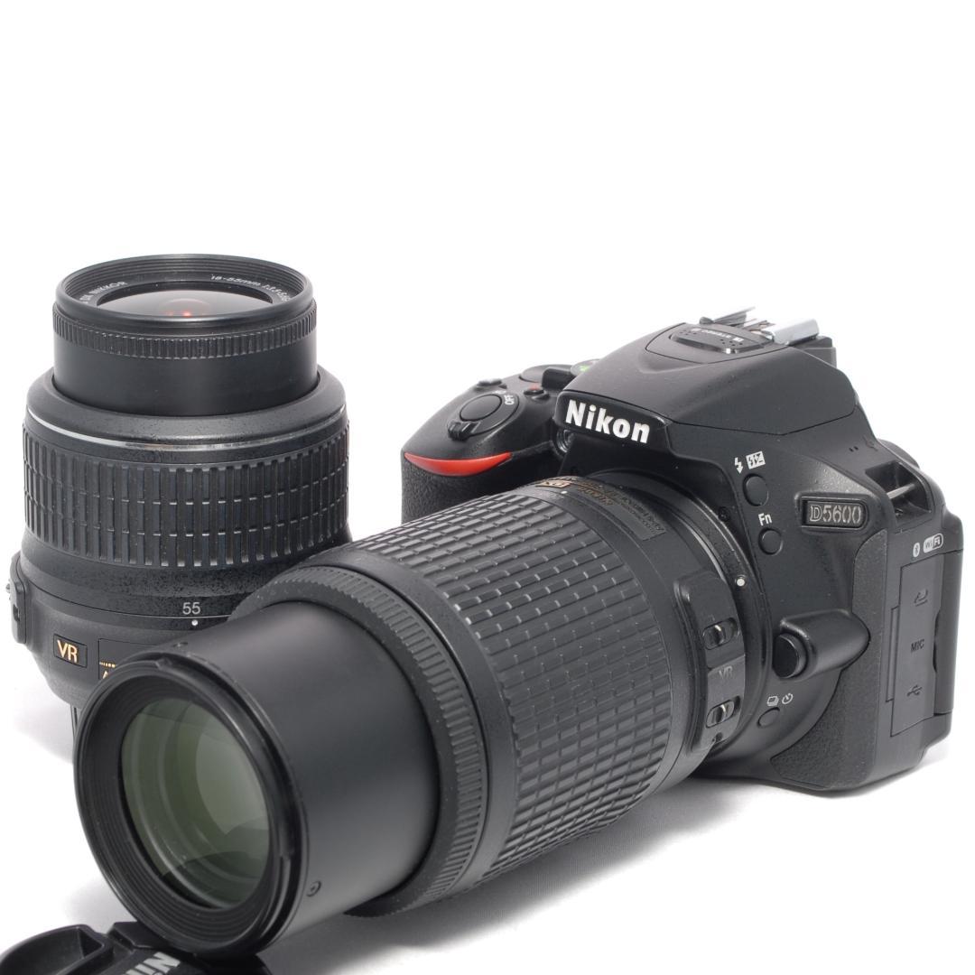 ✨入門モデル✨Wi-Fi搭載✨Nikon D5600 ✨ダブルレンズ