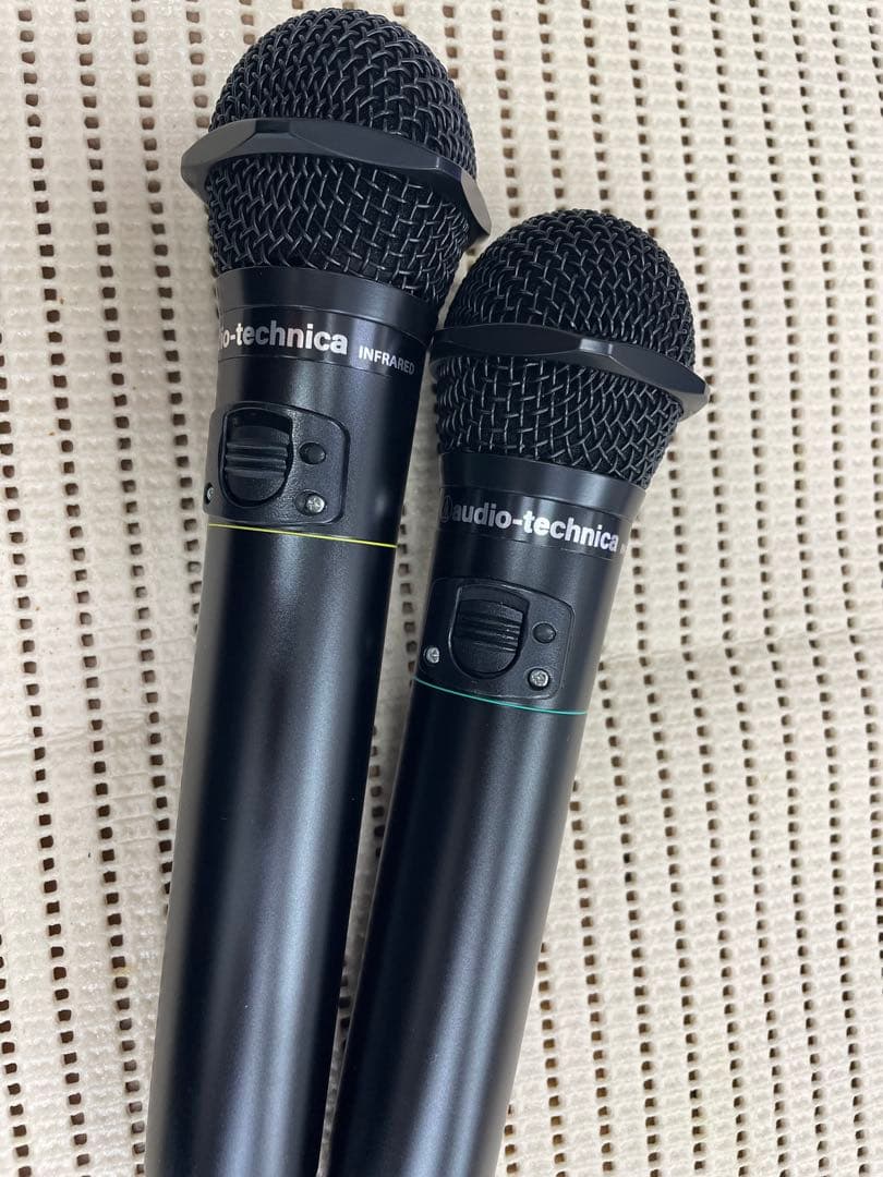 audio-technica赤外線ワイヤレスマイク 2本セット