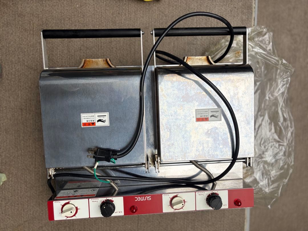 ∴*∴様 BA-200 ワッフル・ホットサンドメーカー　サンテック専用箱付きで安