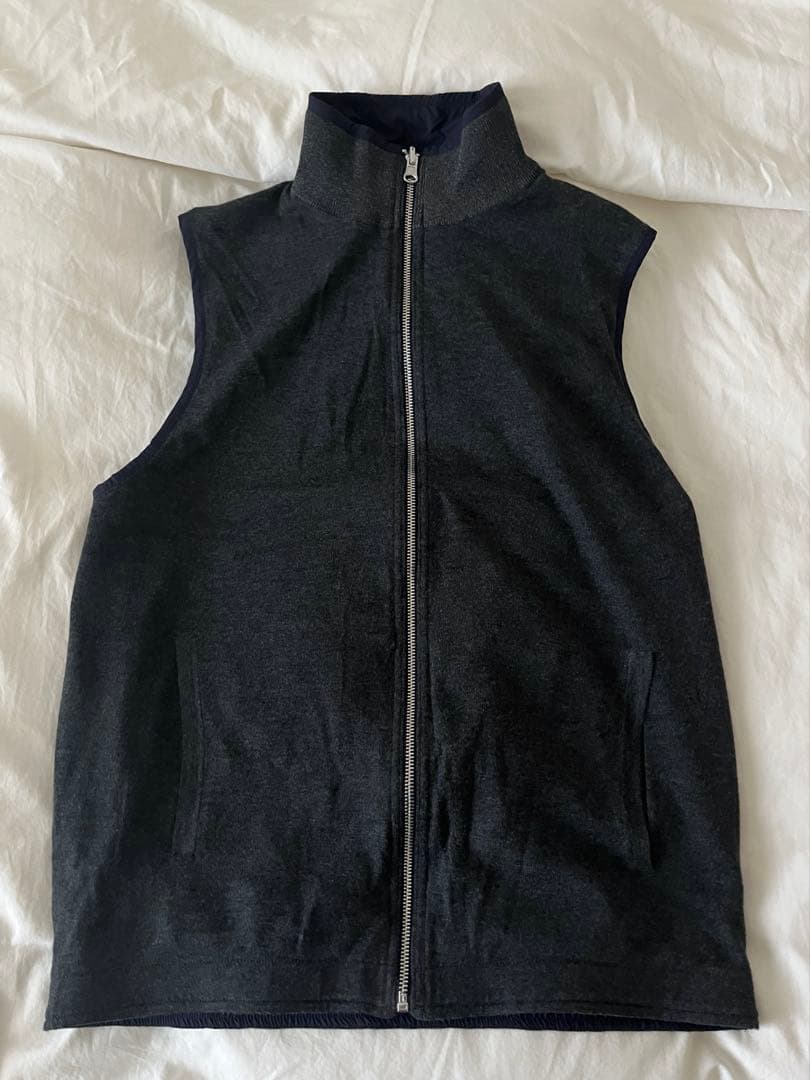 ✴︎ Alan paine アランペイン　リバーシブル　ニットベスト　定価3万