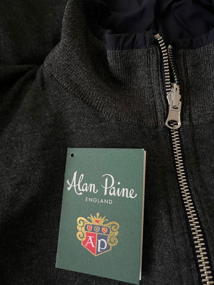 ✴︎ Alan paine アランペイン　リバーシブル　ニットベスト　定価3万